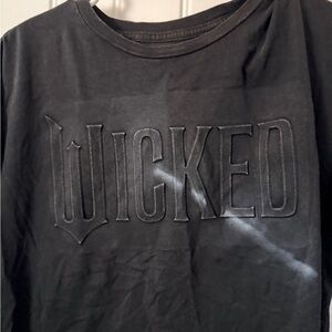 Universal Black WICKED Logo Tee